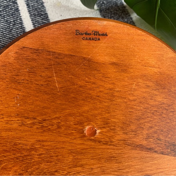 SOLD Vintage: Baribo Maid (Canada) Handmade Solid Wood Bowl - Picture 3 of 4